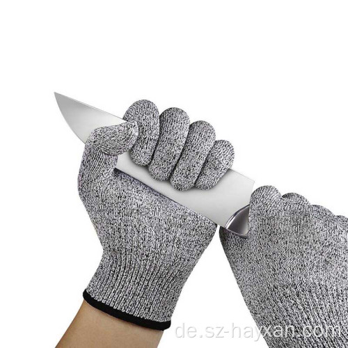 Kundenspezifische Anti-Schneid-HPPE-Handschuhe